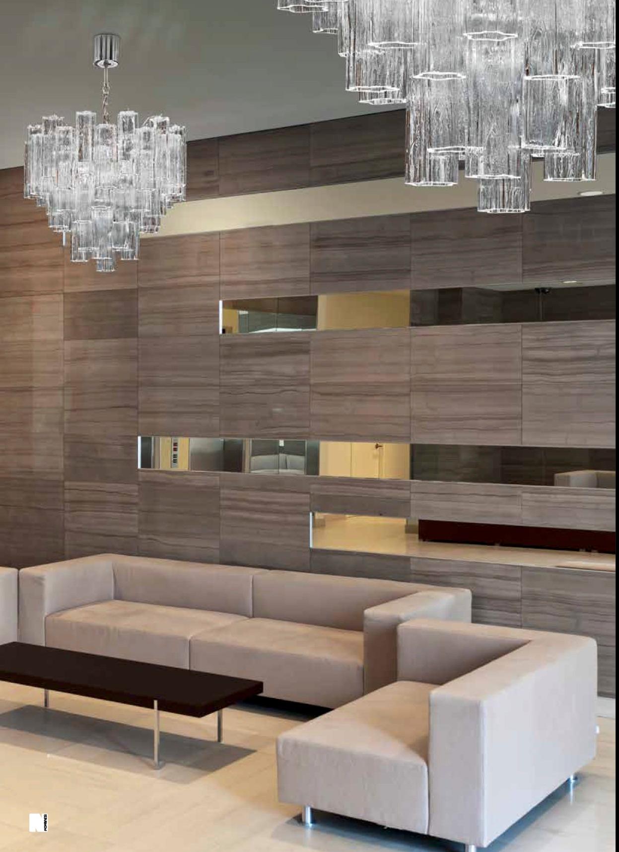 Grande lampadario moderno in vetro di Murano Ice Tronchi In condizioni Nuovo in vendita a Rome, IT