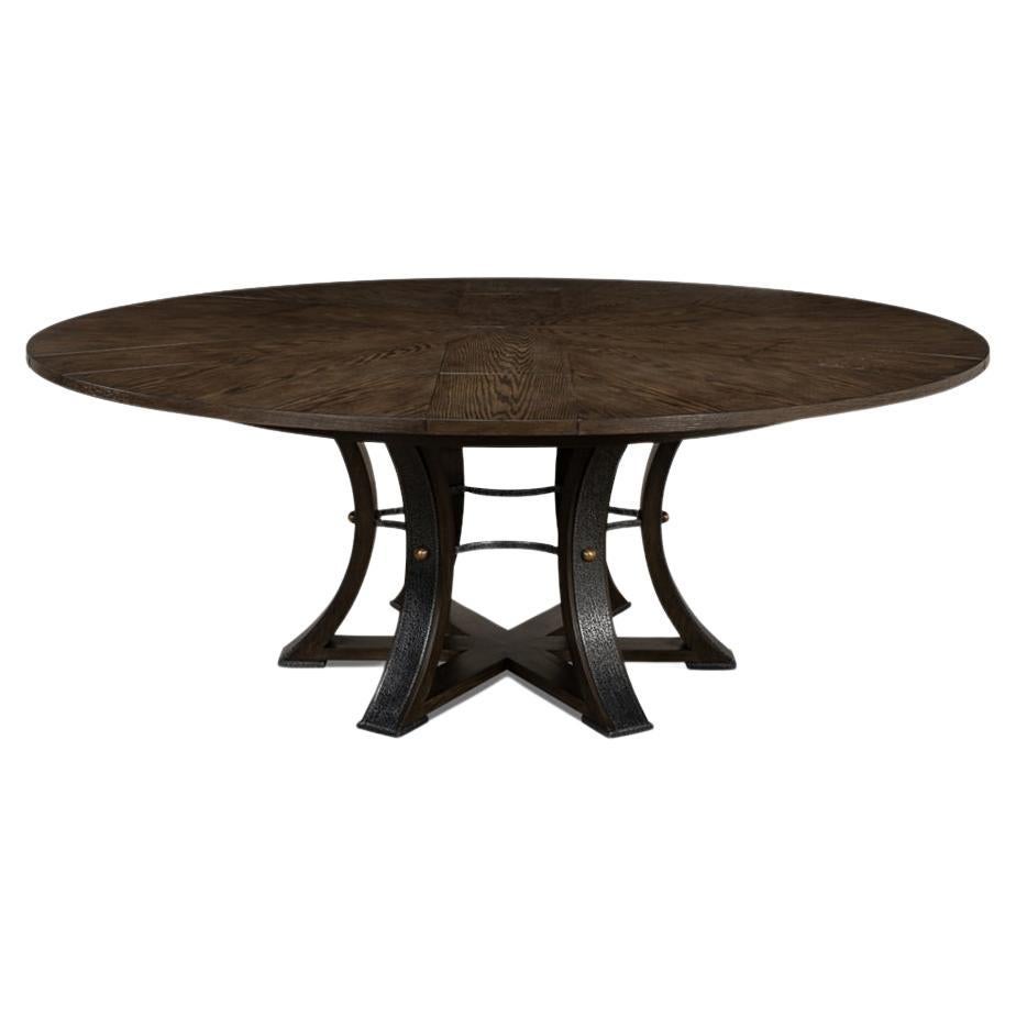 Large Modern Industrial Dining Table - 84 For Sale