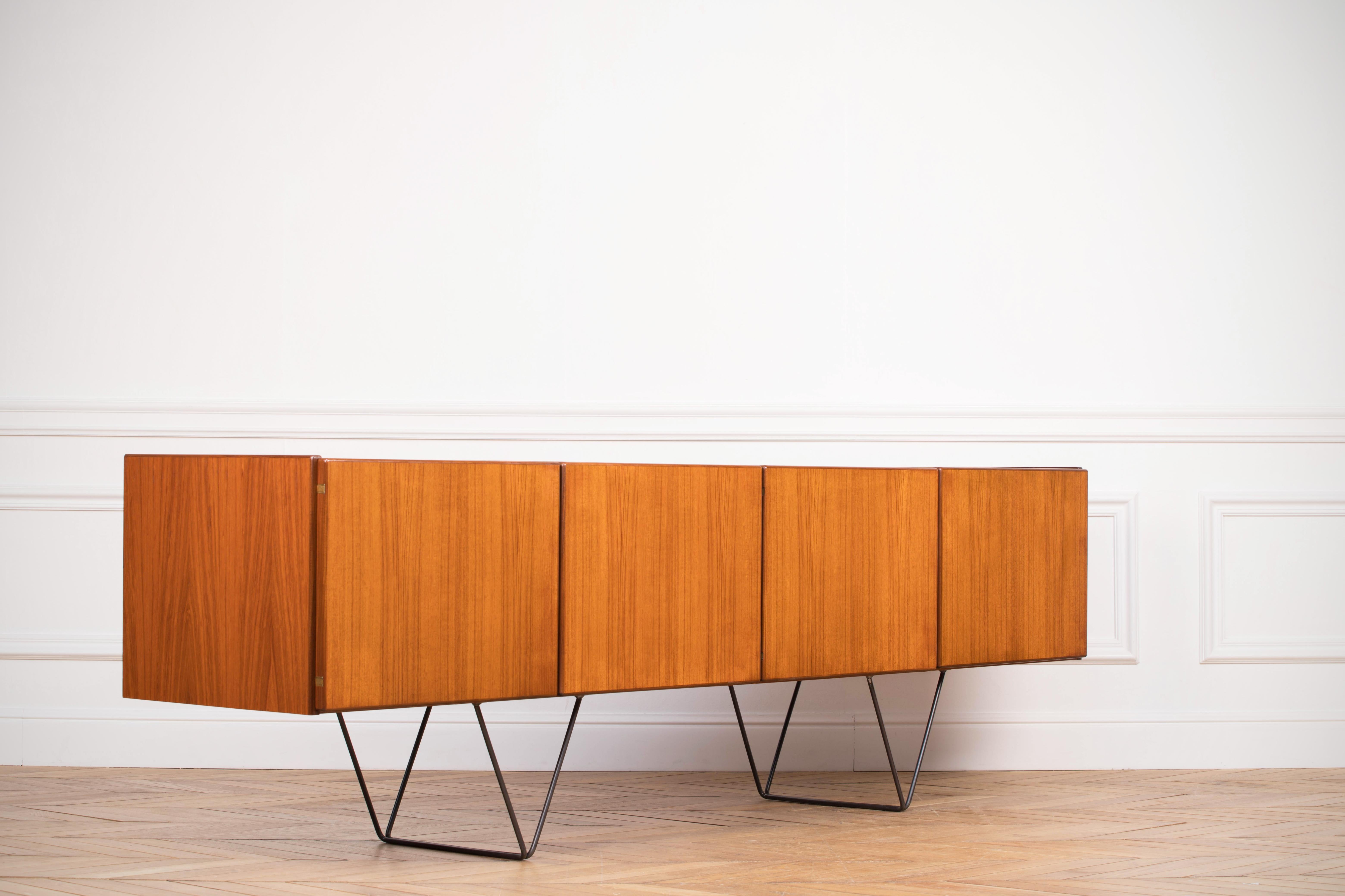 Large Modern Midcentury Sideboard Minimal Design 6