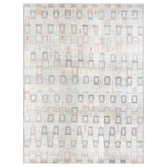 Tappeto moderno grande multi pastello