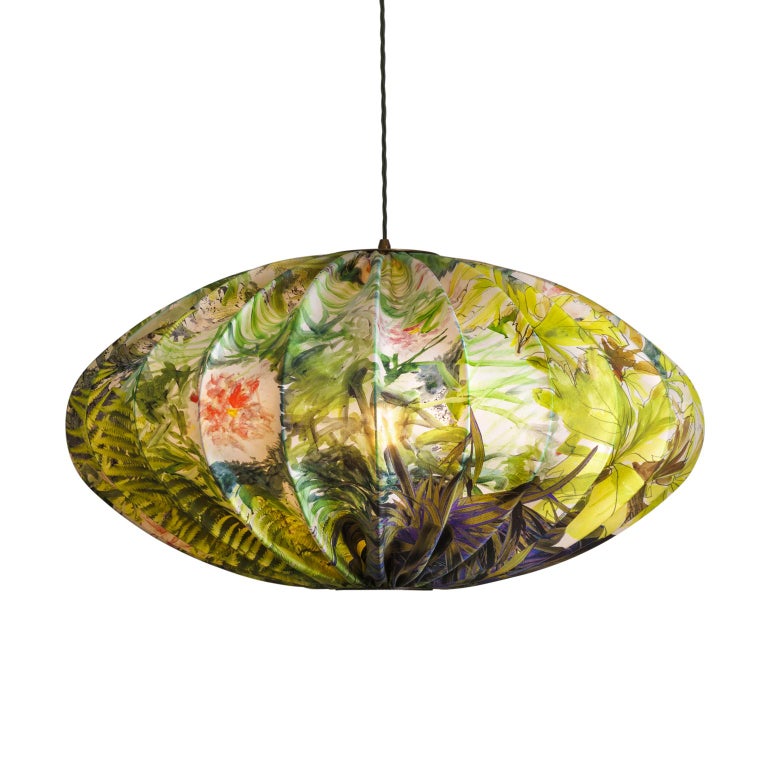 Small Silk Lantern-Oriental Blossom main image 0