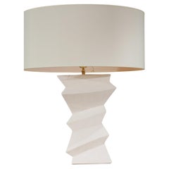 Large Modern Plaster Table Lamp Style Giacometti, G171