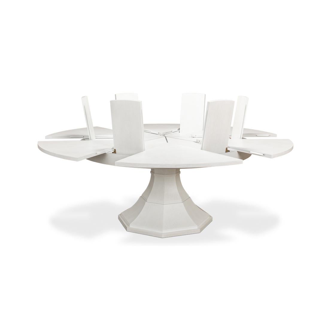 Vietnamese Large Modern Round Dining Table For Sale