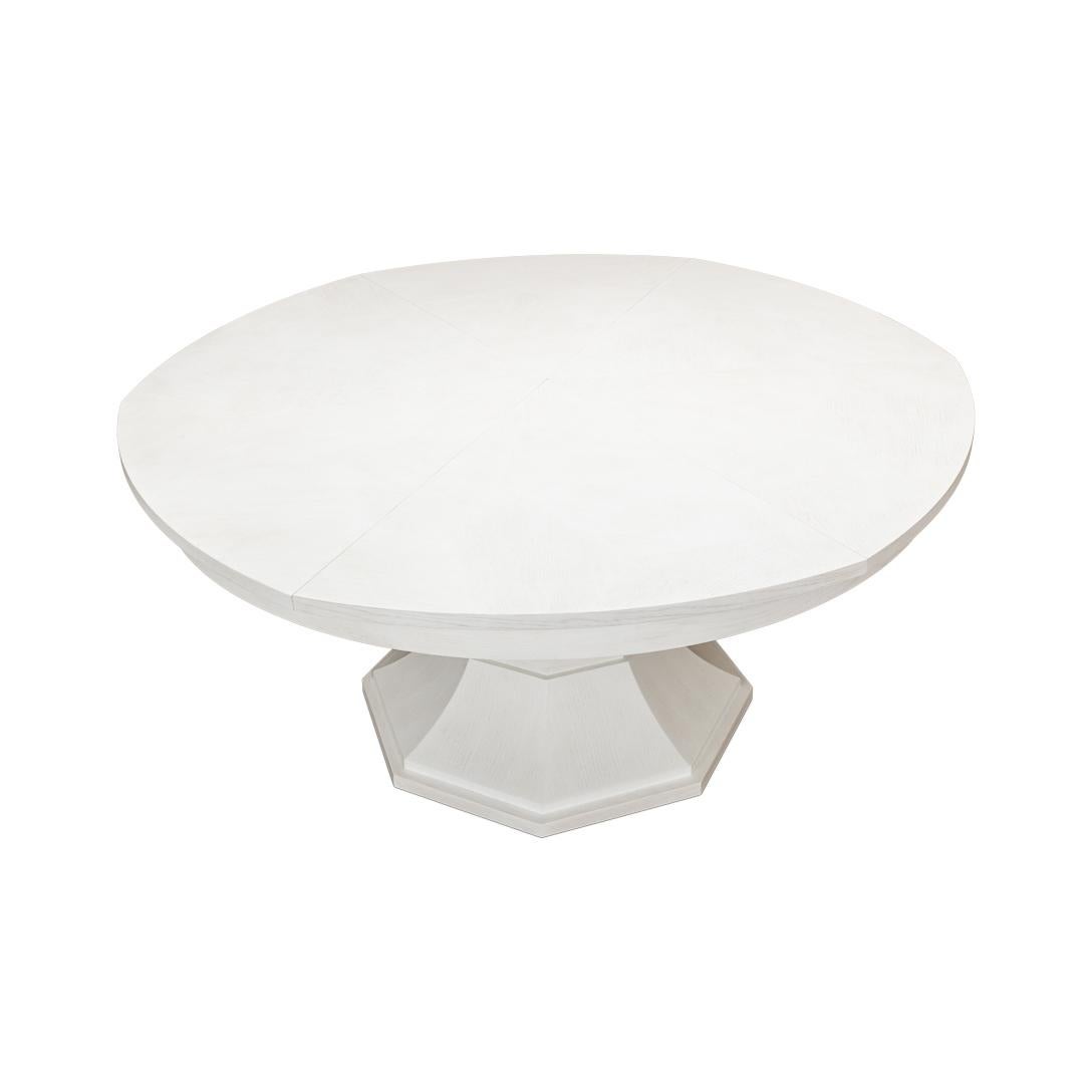 Large Modern Round Dining Table For Sale 1