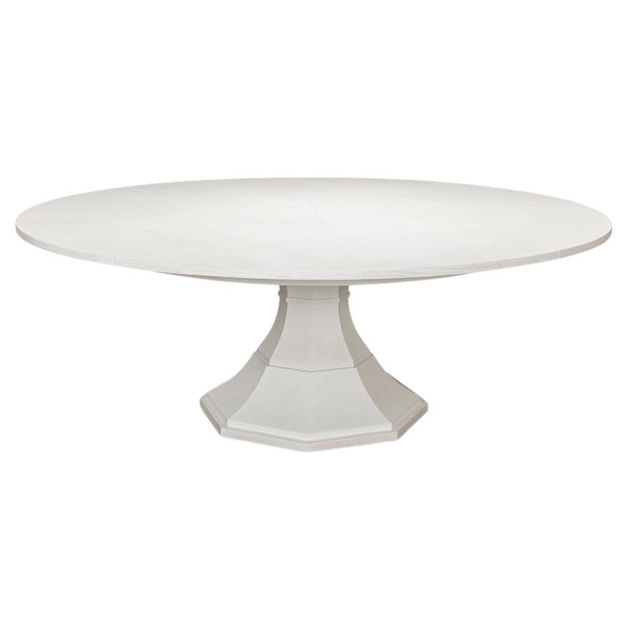 Large Modern Round Dining Table