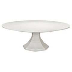 Large Modern Round Dining Table