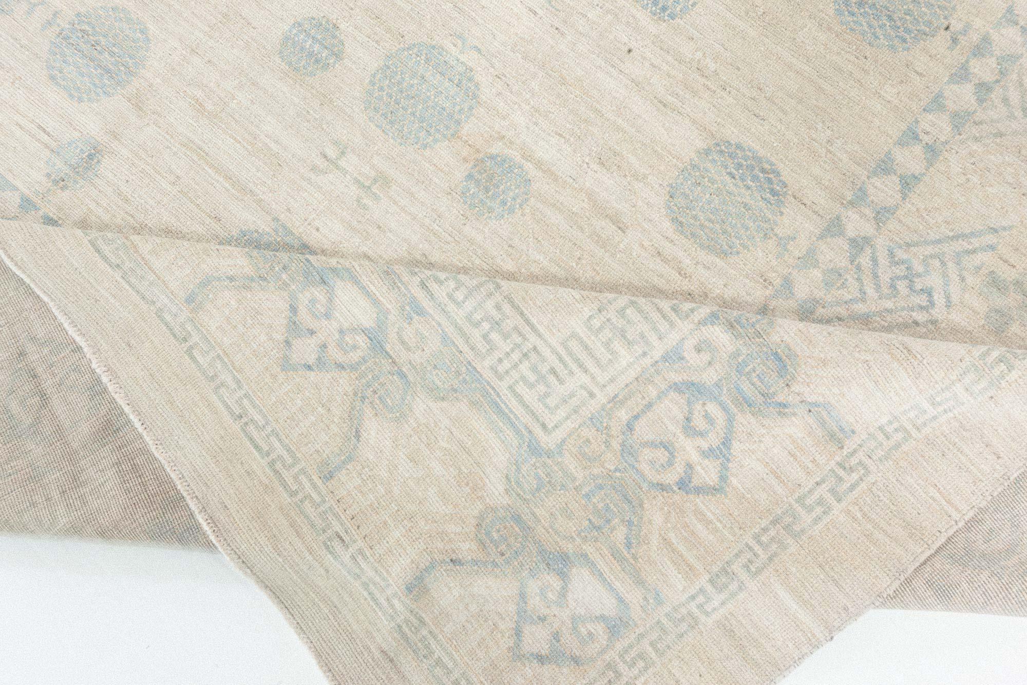 Alfombra moderna grande Samarkanda de Doris Leslie Blau Anudado a mano en venta