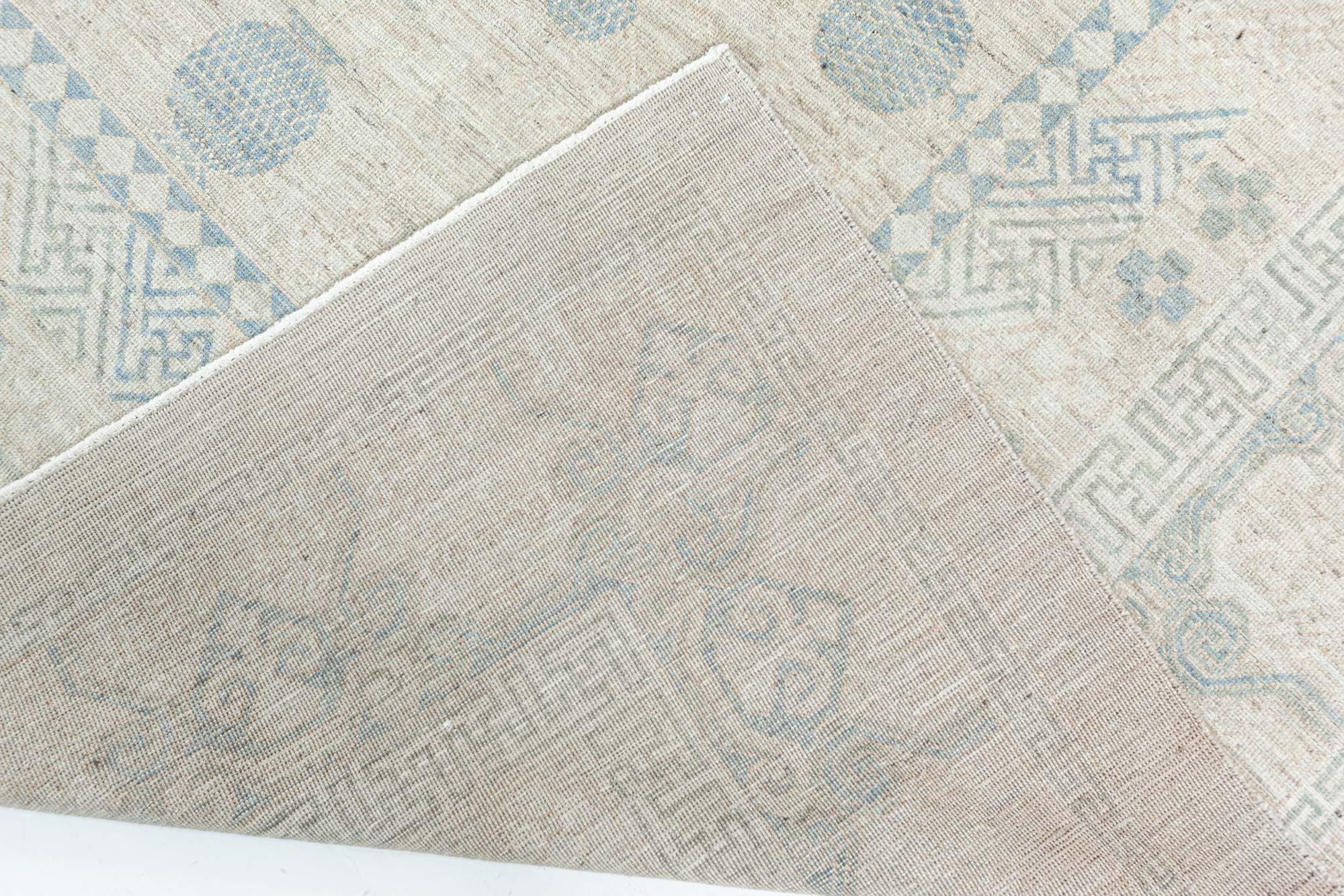 Großer moderner Samarkand-Teppich von Doris Leslie Blau (21. Jahrhundert und zeitgenössisch) im Angebot
