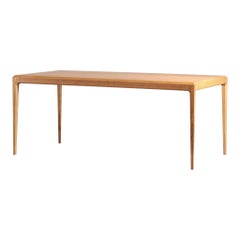 Large Modern Table in Oak Scandinavian Design