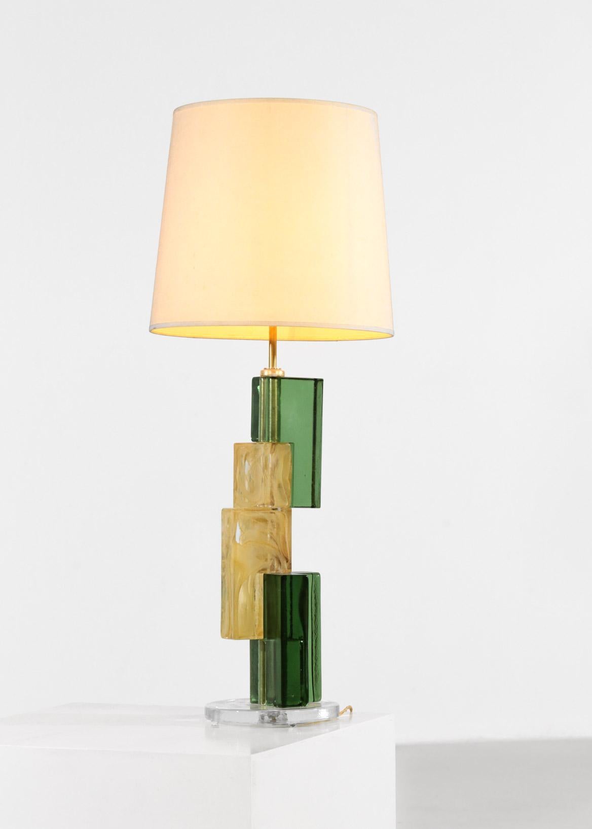 Contemporary Large Modern Table Lamp Murano