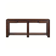 Large Modern Wood Console Table