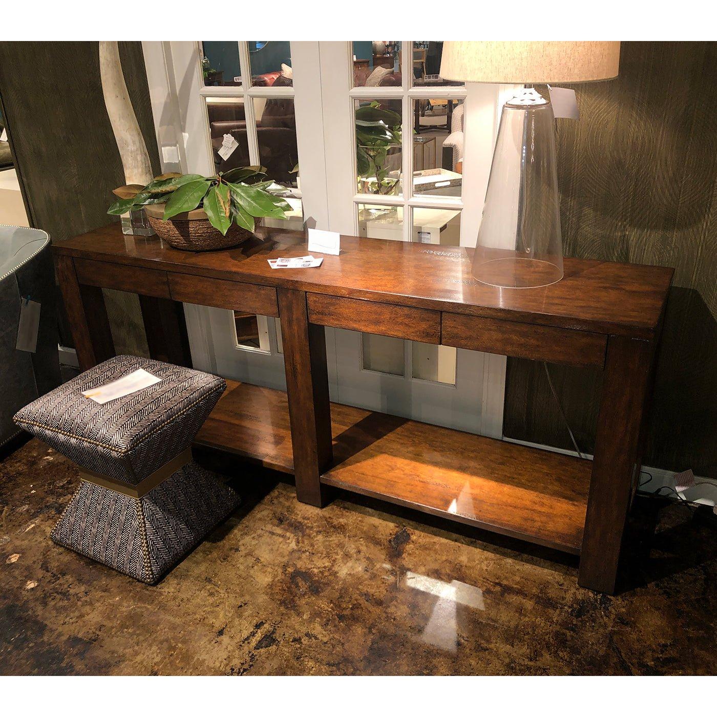 Large Modern Wood Console Table en venta 1