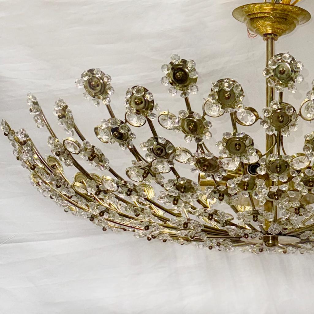 Lámpara de Cristal Moderna Grande Dorado en venta