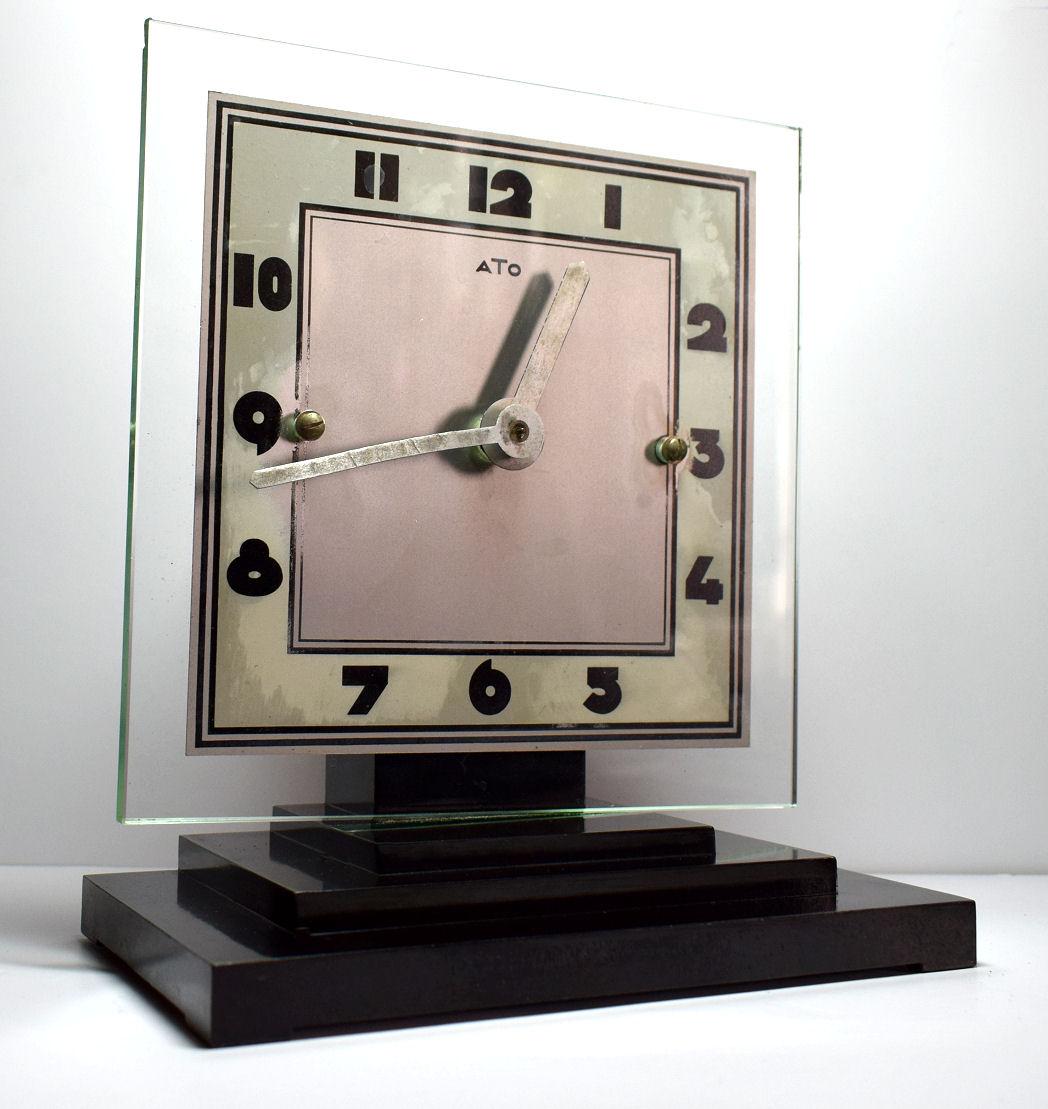 art deco clock reproduction