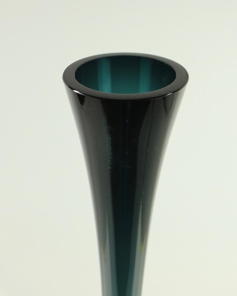 American Large Modernist Art Glass Vase