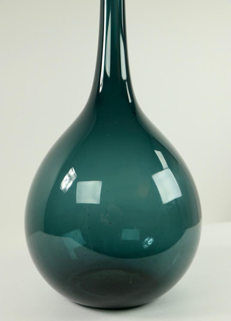 Large Modernist Art Glass Vase 3