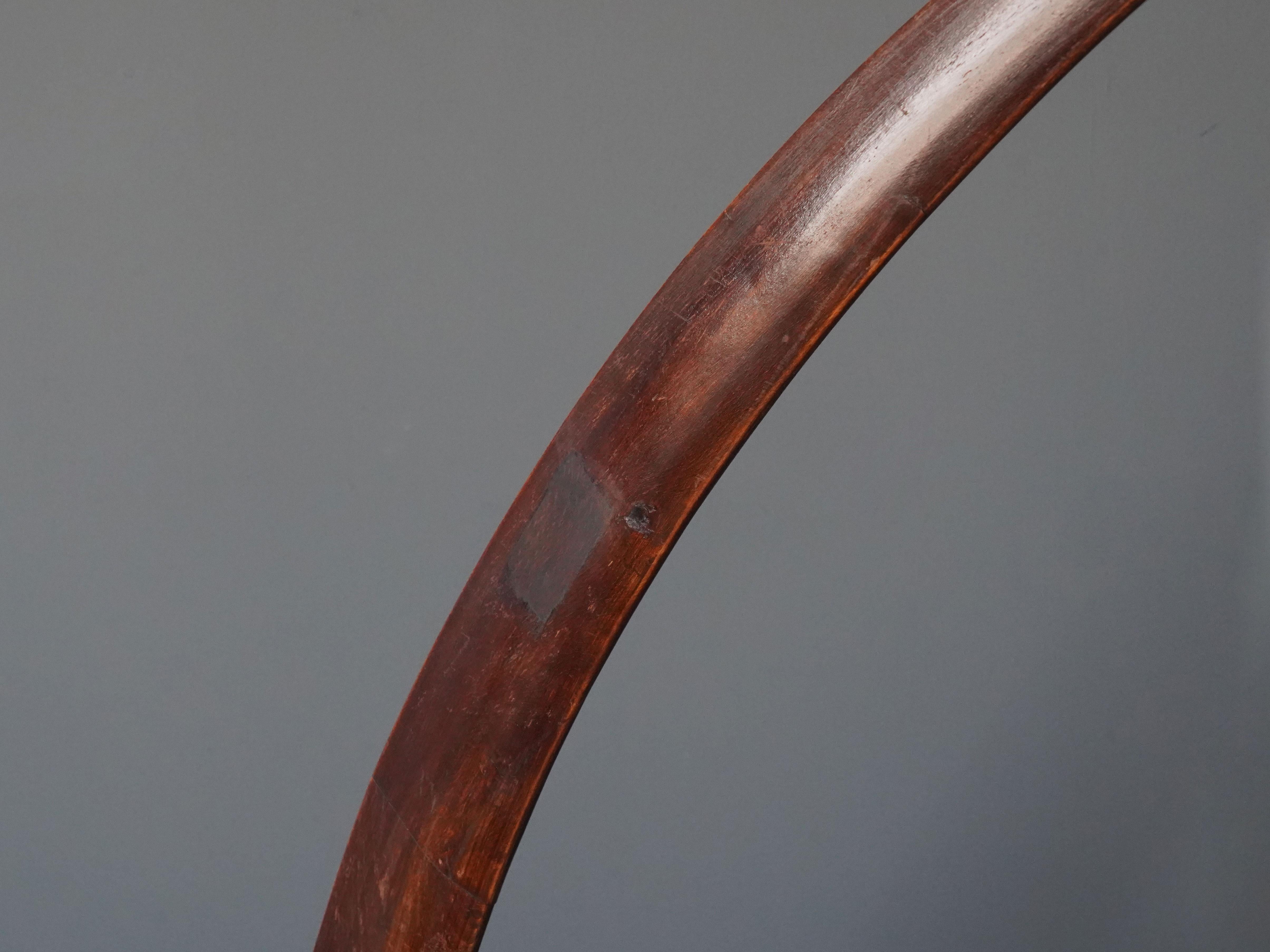 large curved floor lamp