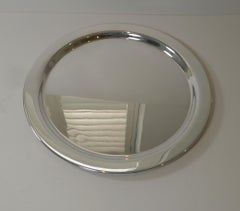 Large Modernist Danish Silver Plated Cocktail Tray, c.1960