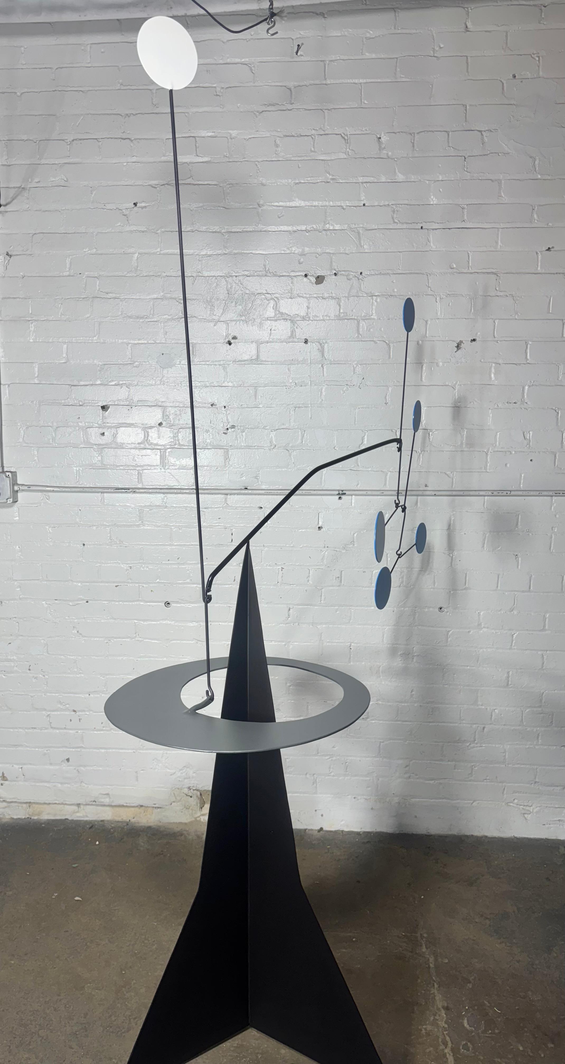 Mid-Century moderno Stabile cinetico free standing di grandi dimensioni di Graham Sears in vendita