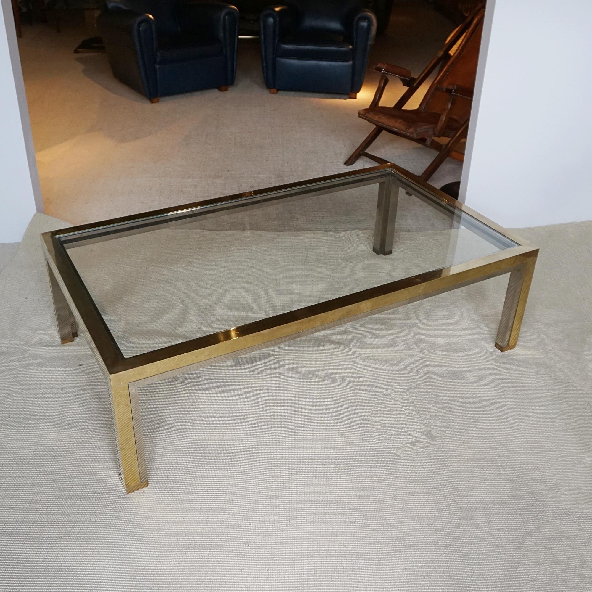 Large Modernist Italian Designed Coffee Table by Romeo Rega (1925-1981) In Good Condition For Sale In Forest Row, East Sussex