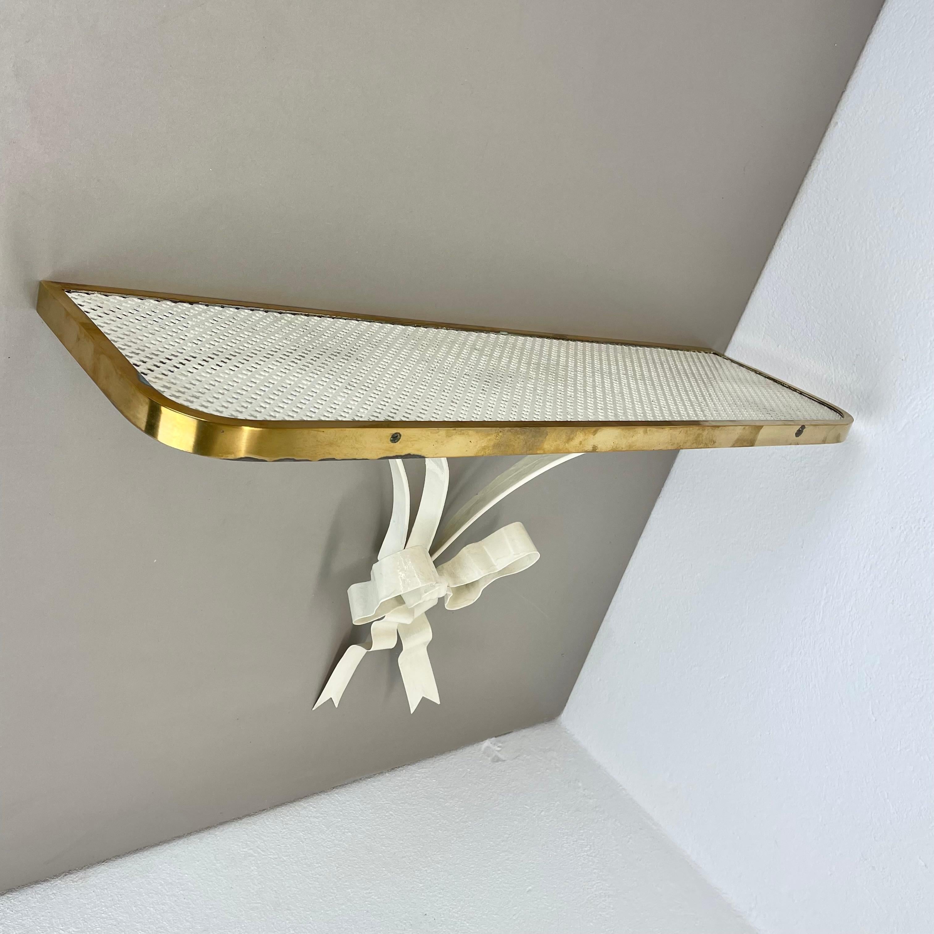 Mid-Century Modern large modernist Matégot Style metal Brass Wall Board 