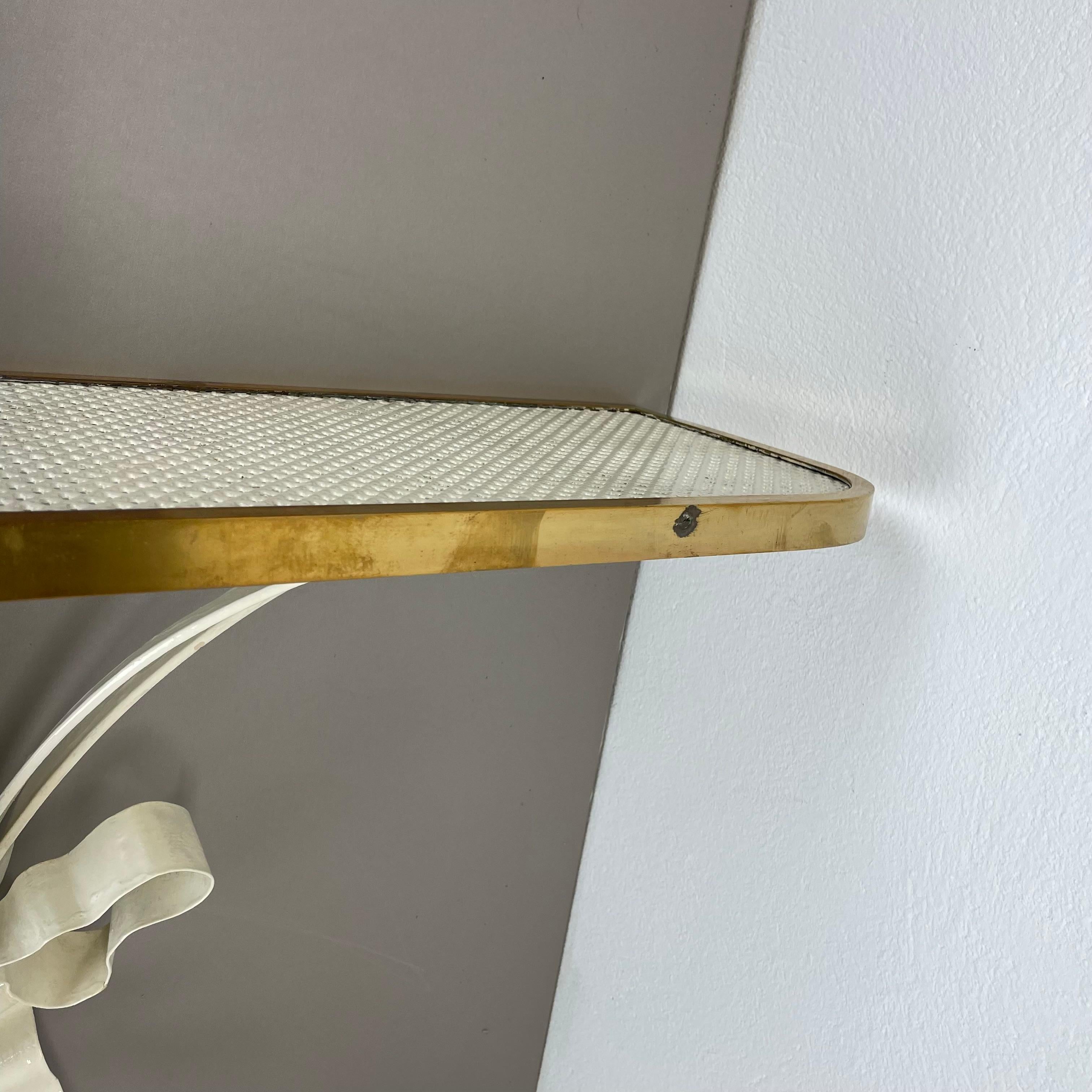 Metal large modernist Matégot Style metal Brass Wall Board 