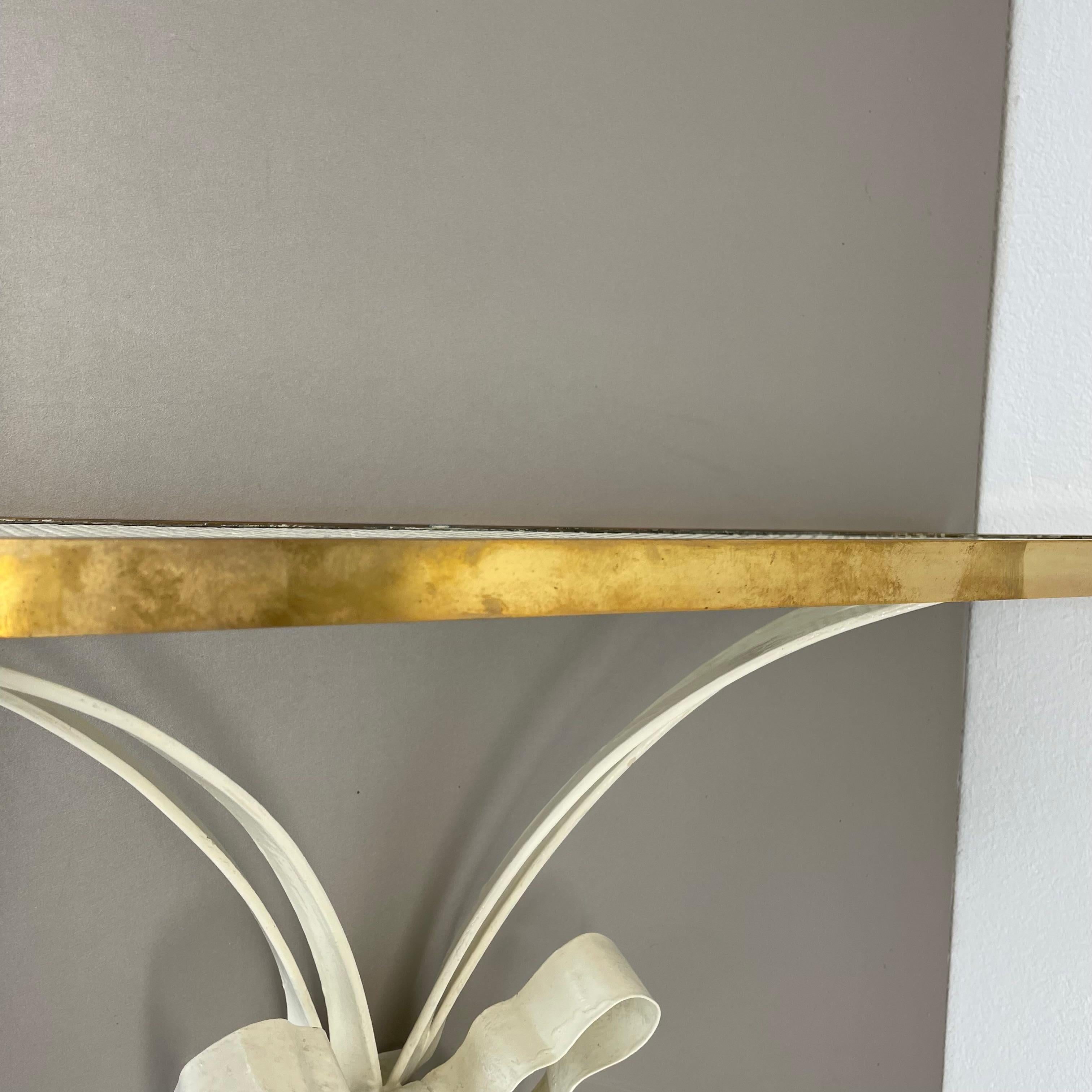 large modernist Matégot Style metal Brass Wall Board 