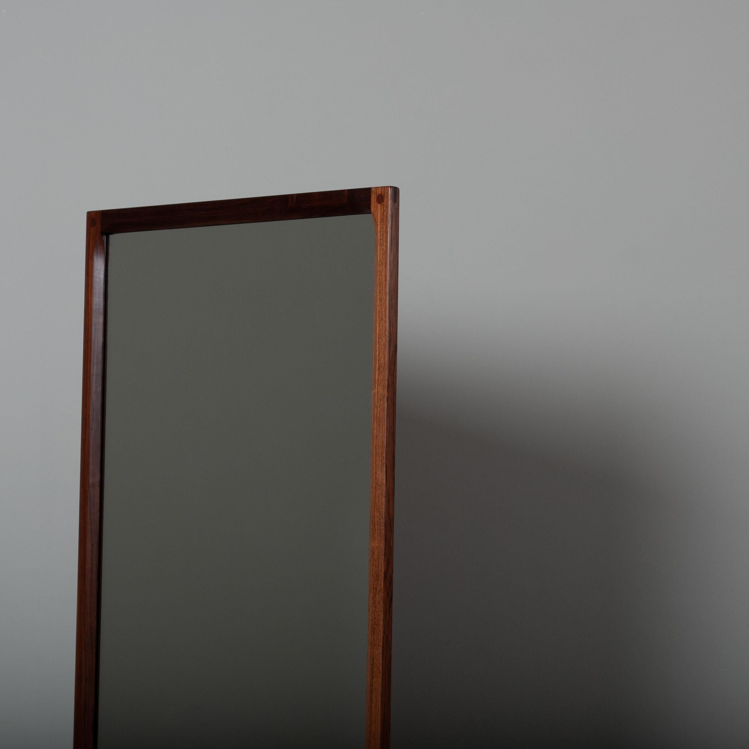 Danish Large Modernist Mirror, Kai Kristiansen, Aksel Kjersgaard