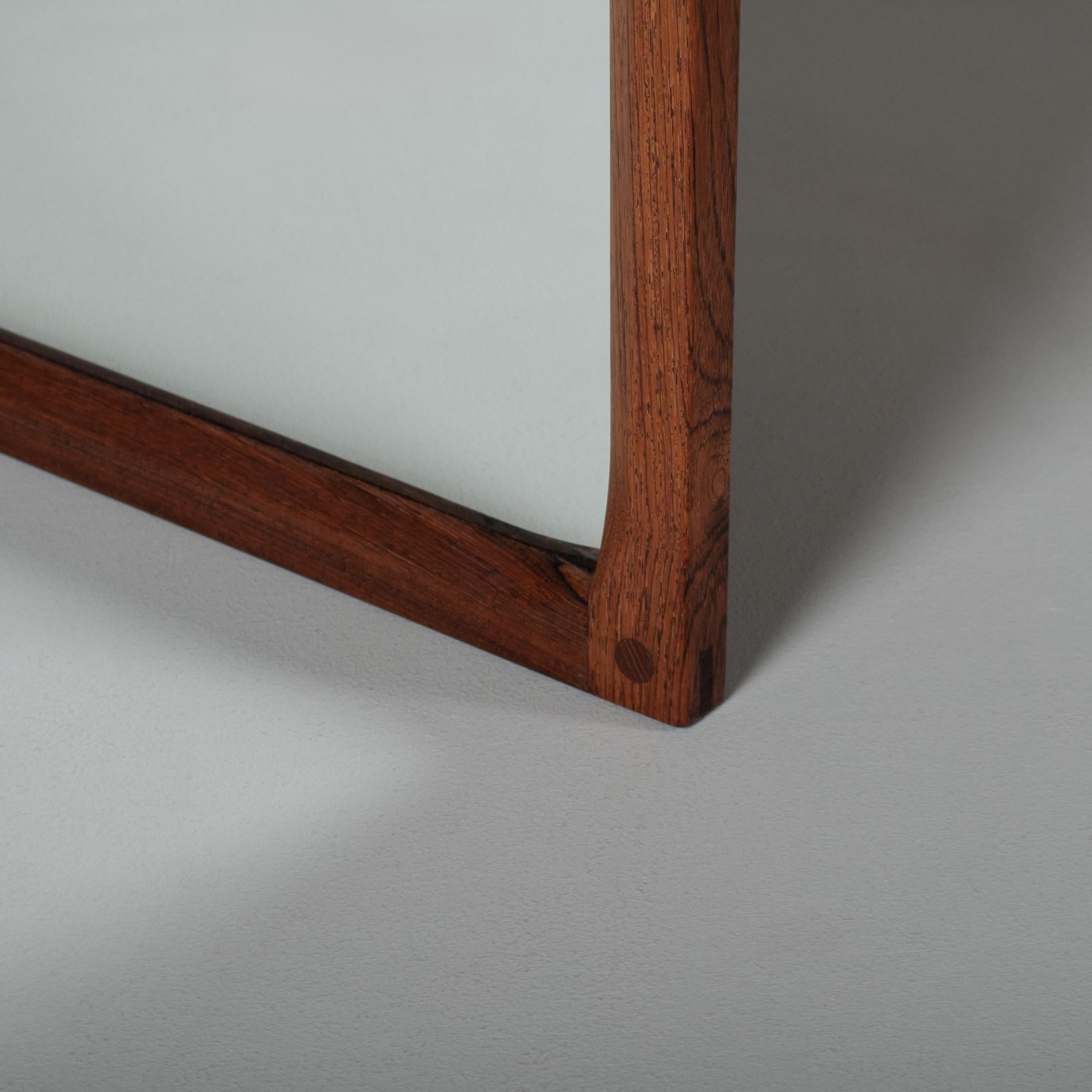 Large Modernist Mirror, Kai Kristiansen, Aksel Kjersgaard In Good Condition In London, GB