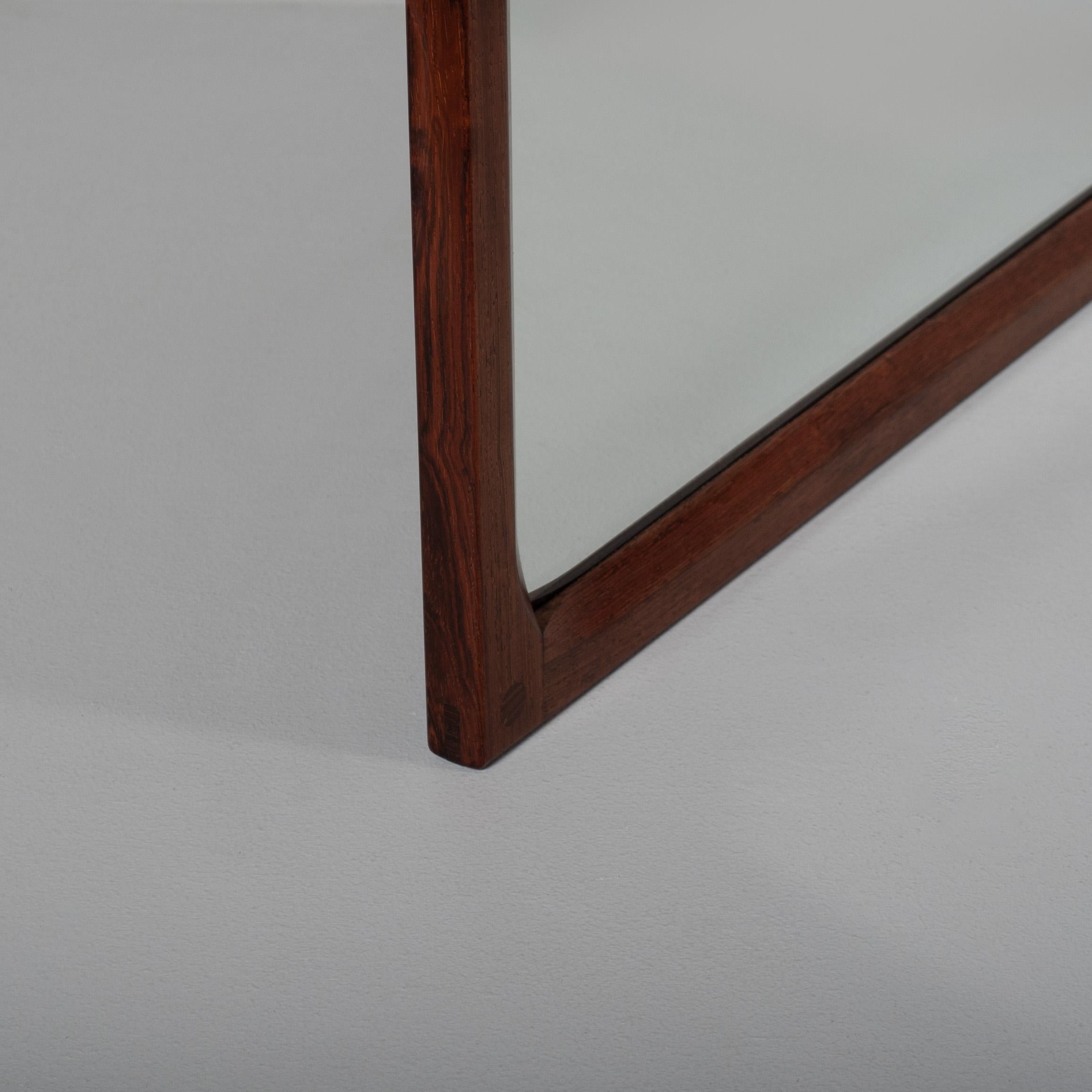 Large Modernist Mirror, Kai Kristiansen, Aksel Kjersgaard 1
