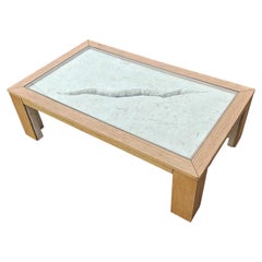 Large Modernist Rectangular Coffee Table by Marzio Cecchi, Italy 1970s