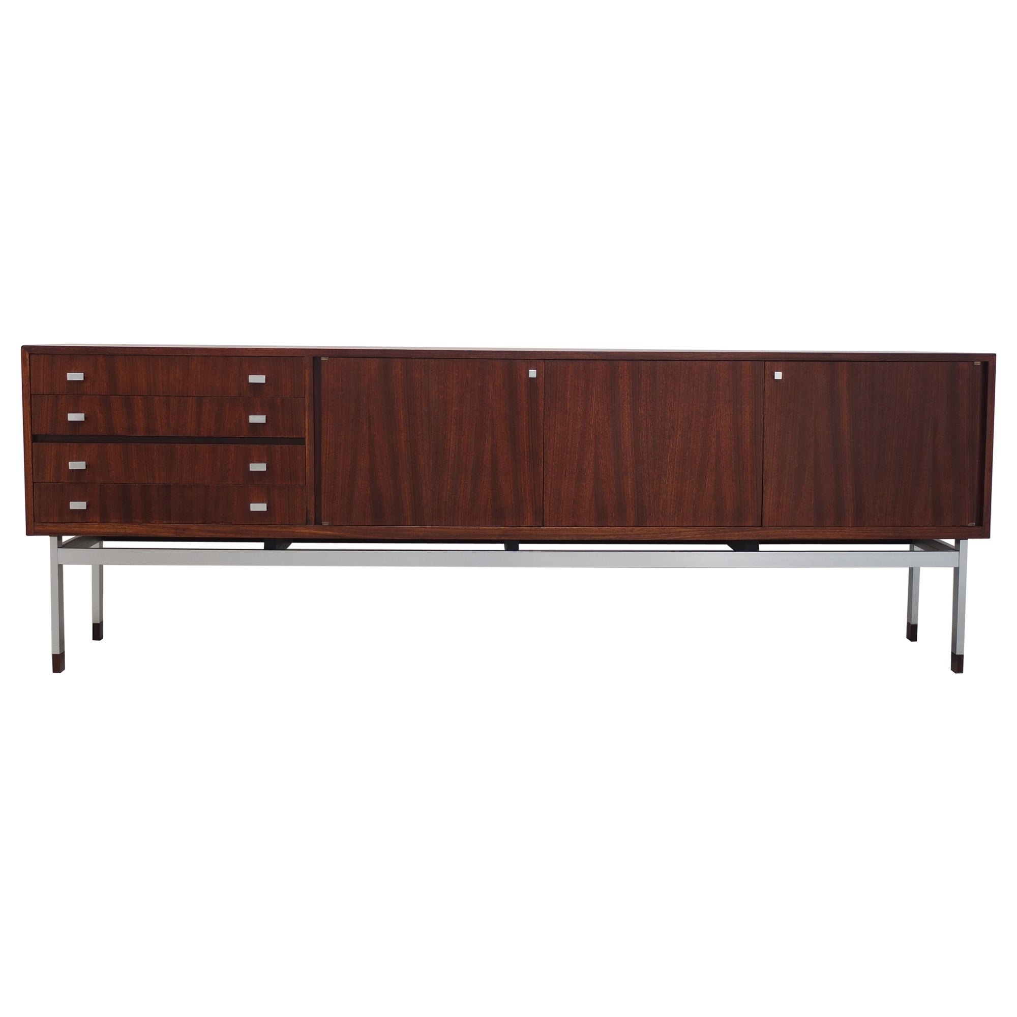 Large Modernist Sideboard by Oswald Vermaercke for V-Form, 1960s