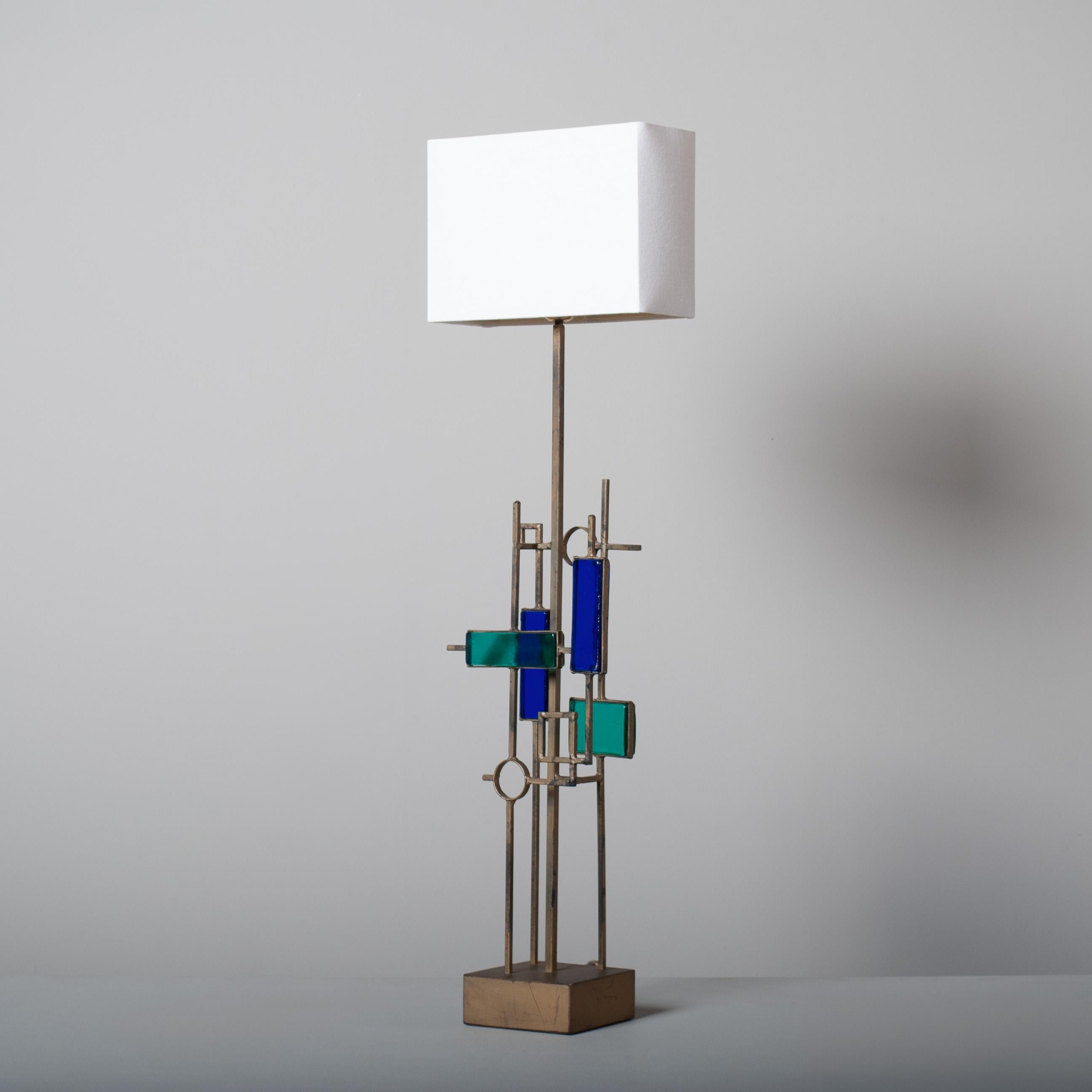 Mid-Century Modern Large Modernist Table Lamp, Svend Aage Holm Sørensen For Sale