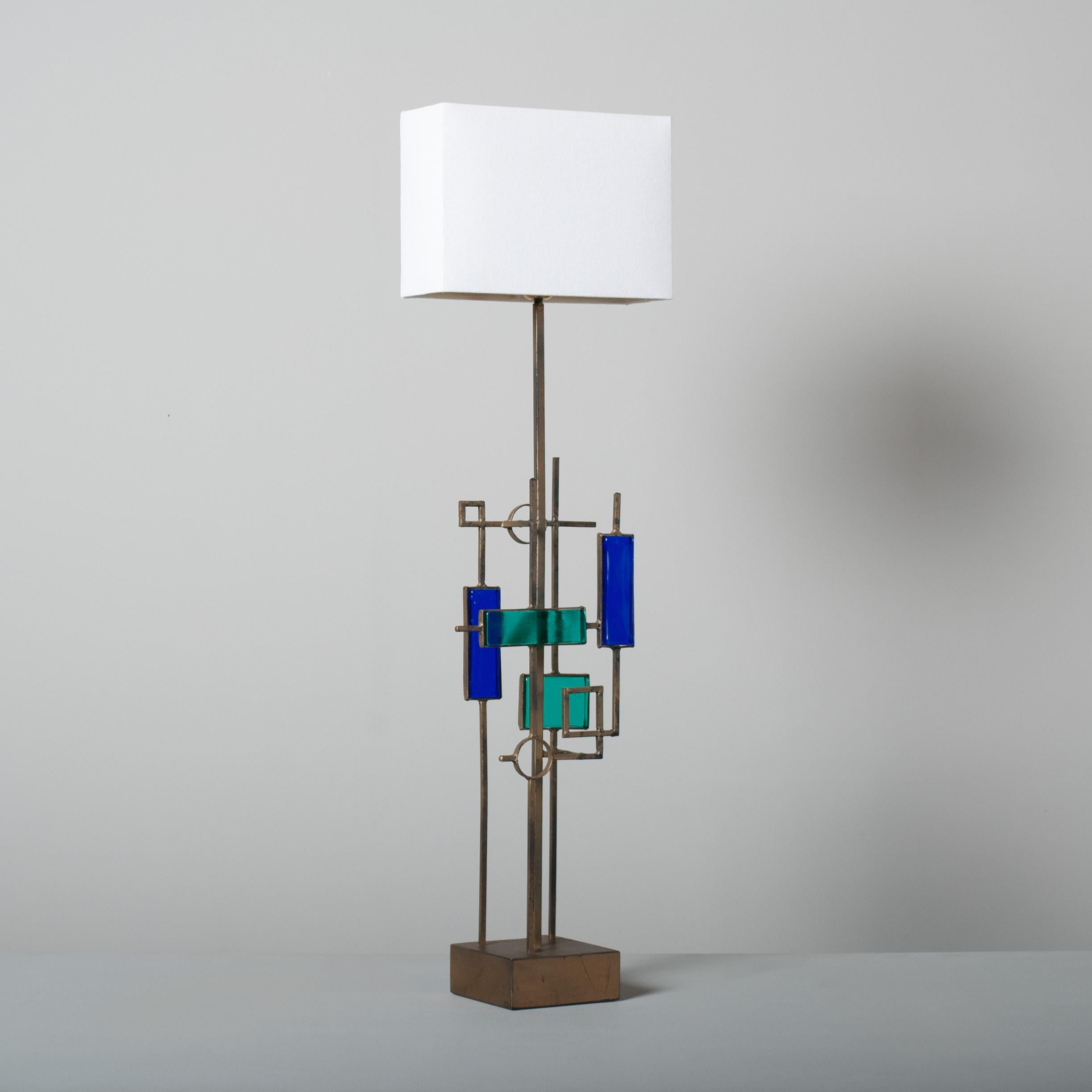 Large Modernist Table Lamp, Svend Aage Holm Sørensen In Good Condition For Sale In London, GB
