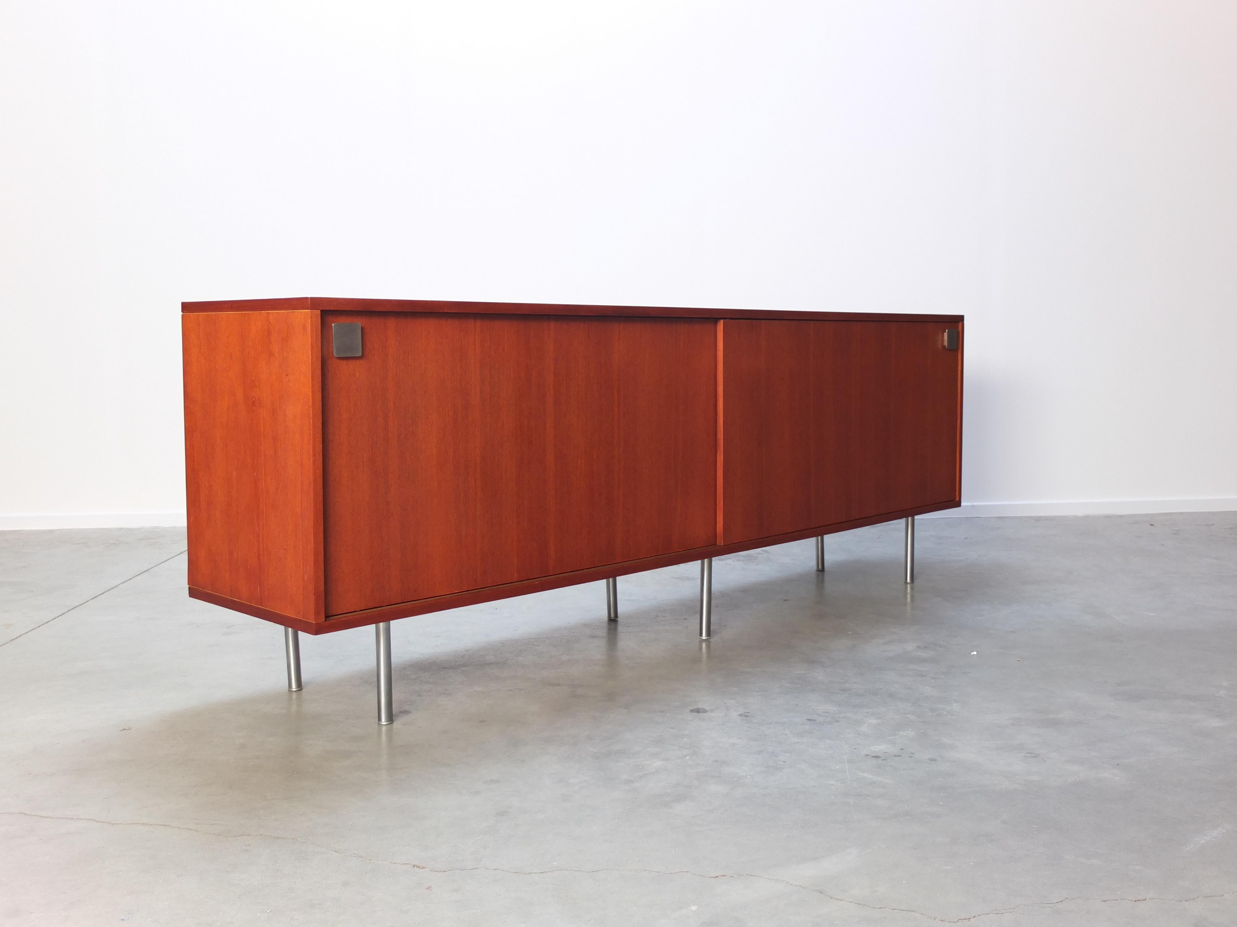 Large Modernist Teak Sideboard by Alfred Hendrickx for Belform, 1960s 13