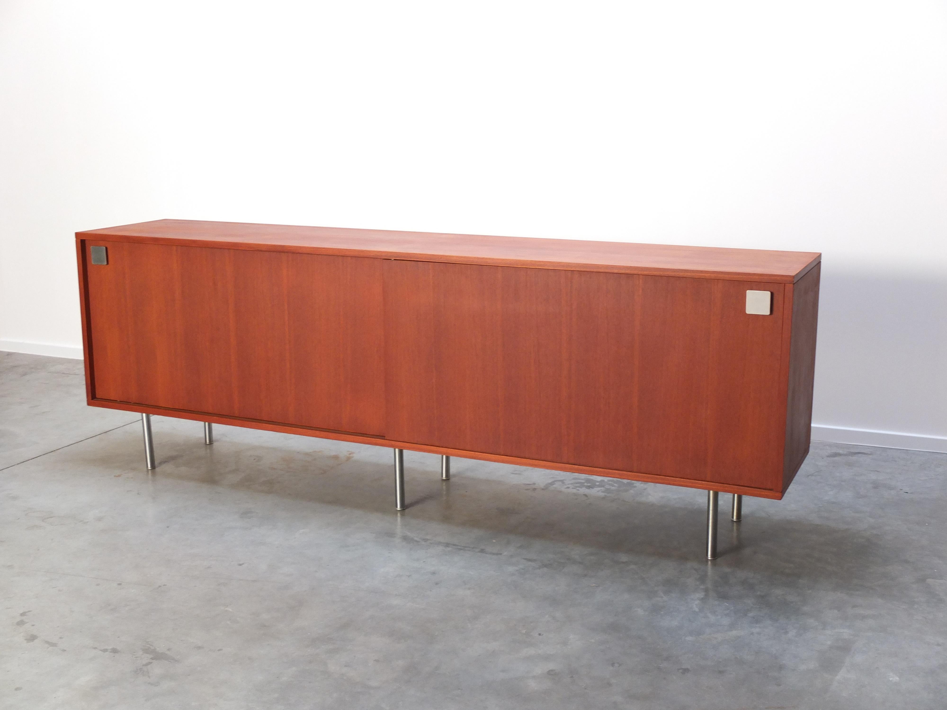 20th Century Large Modernist Teak Sideboard by Alfred Hendrickx for Belform, 1960s
