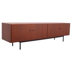 Großes modernistisches Teakholz-Sideboard im Stil von Dieter Waeckerlin, 1960er Jahre