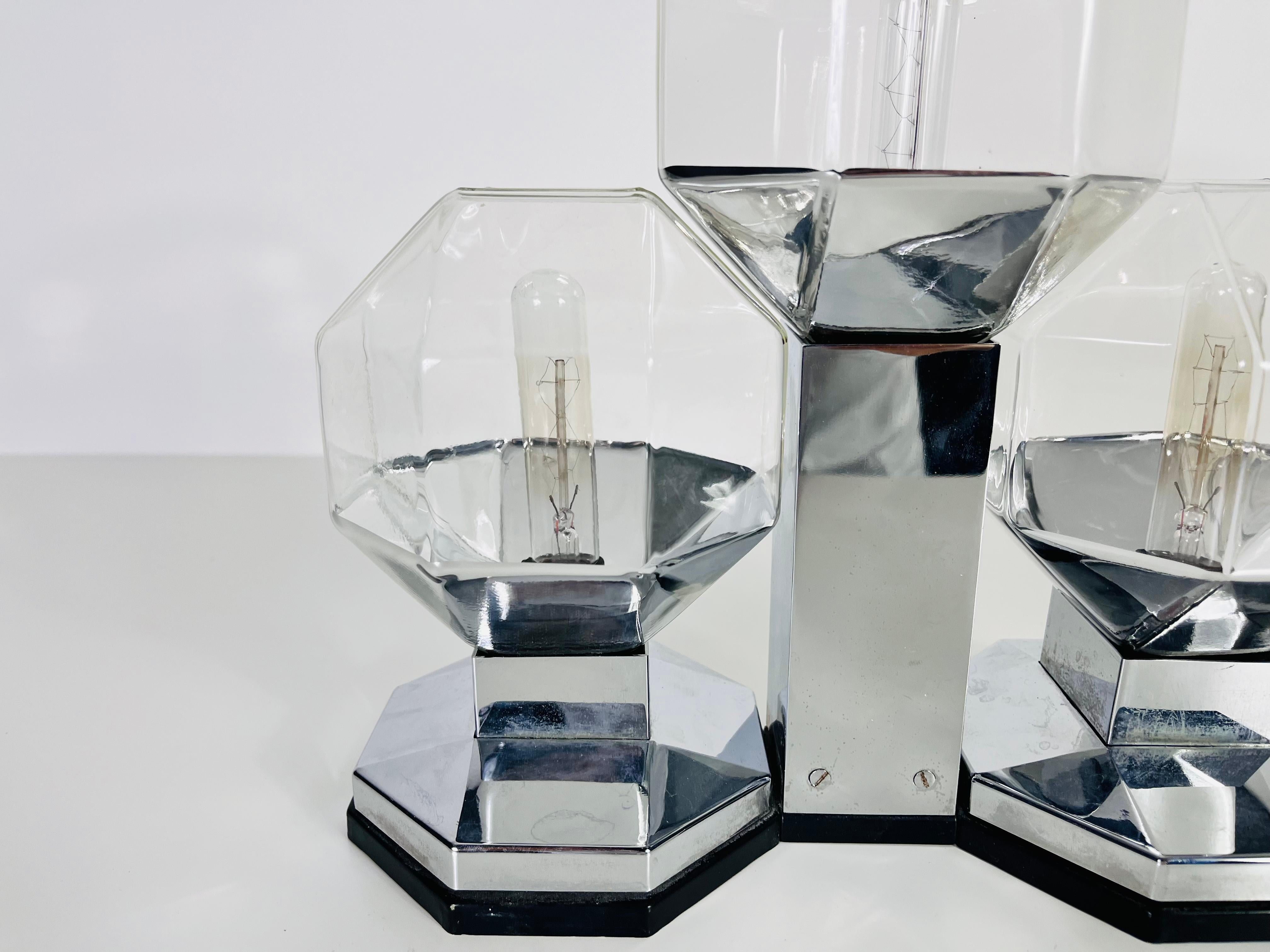 Large Modular Flush Mount or Table Lamp by Motoko Ishii for Staff Leuchten, 1970 For Sale 8