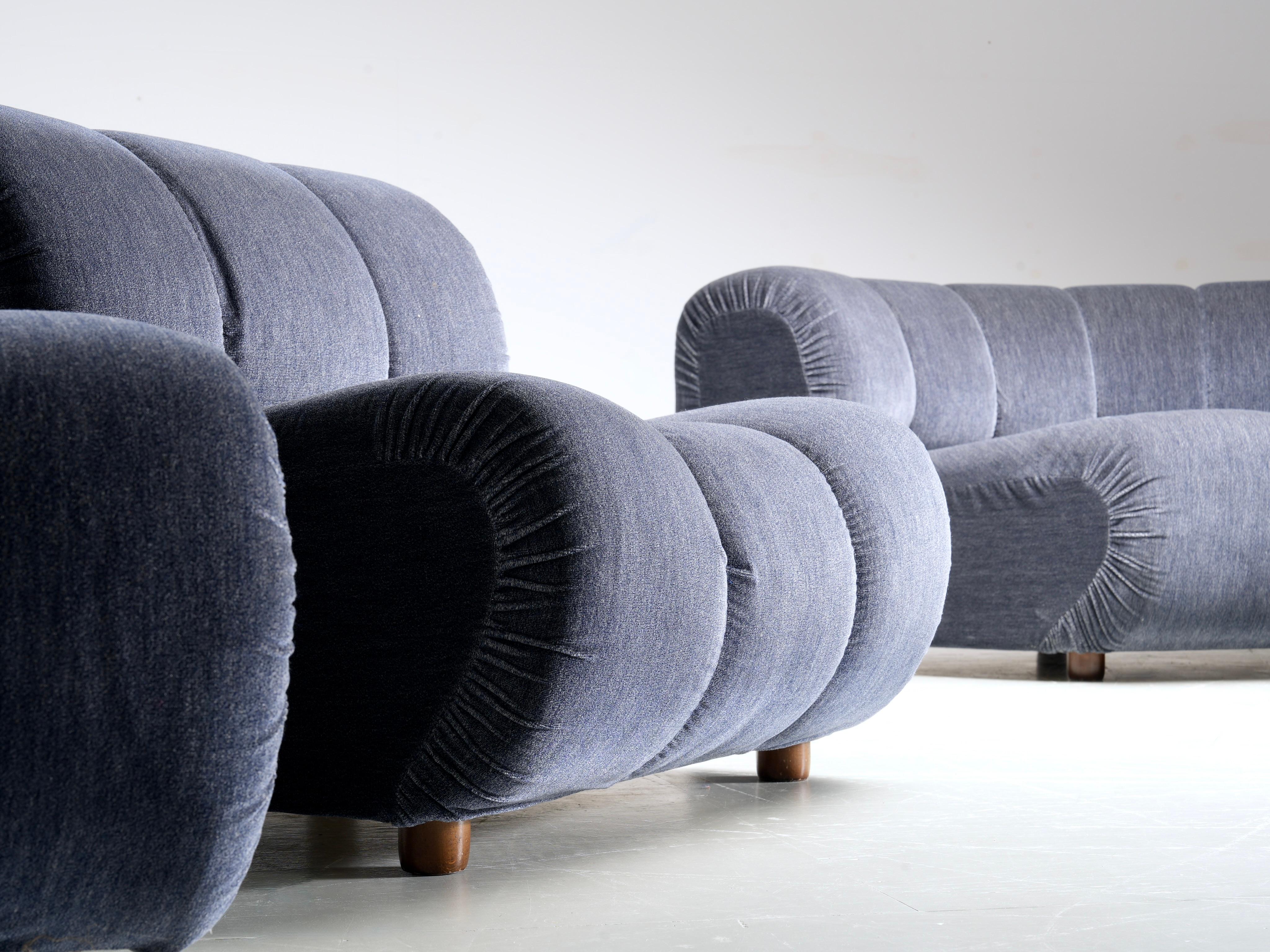 Large Modular Sofa by Giuseppe Munari for Poltrona Munari, Italy, 1970's 1