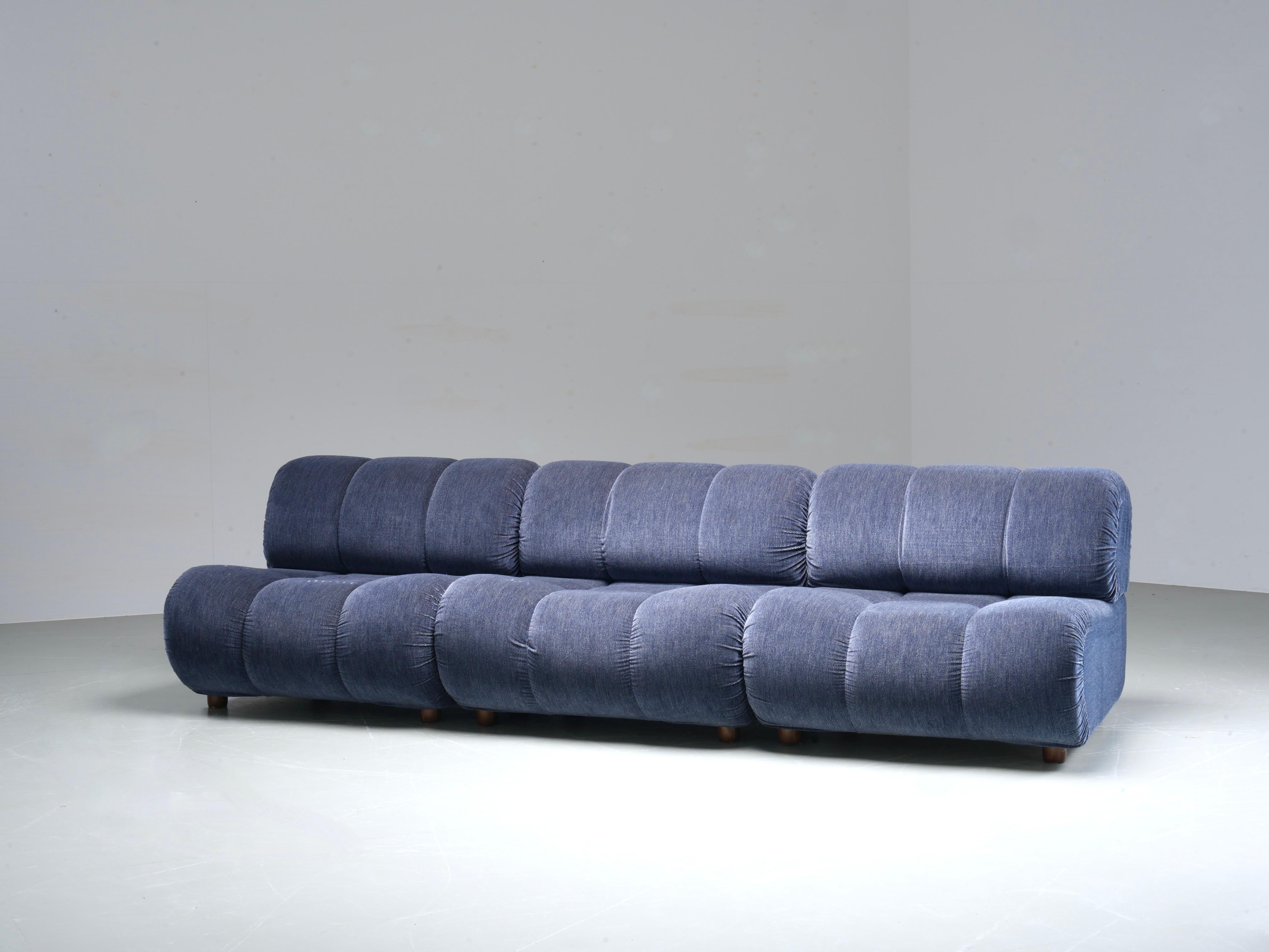 Large Modular Sofa by Giuseppe Munari for Poltrona Munari, Italy, 1970's 2