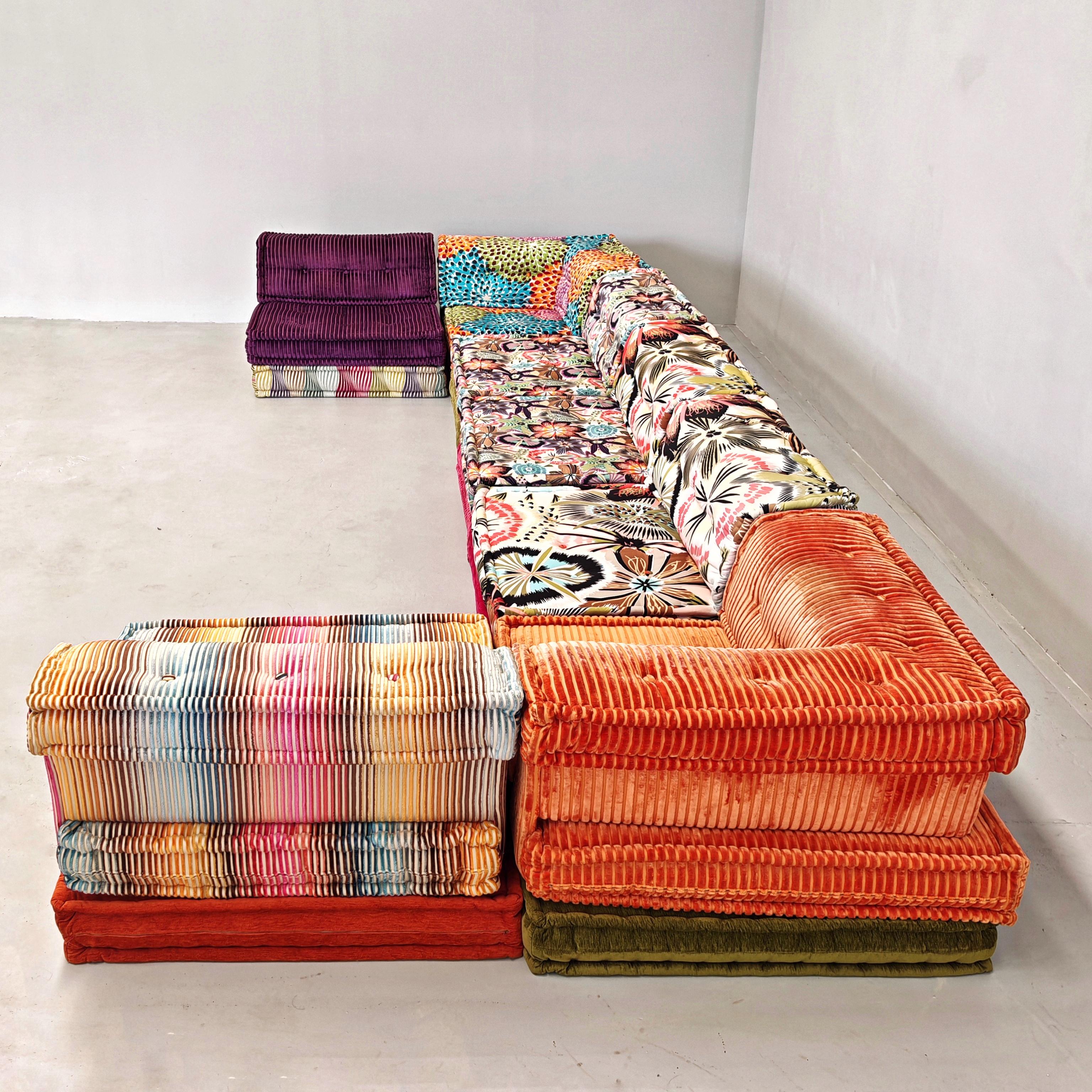 Large Modular Sofa Mah Jong di Roche Bobois 7 seats im Angebot 4