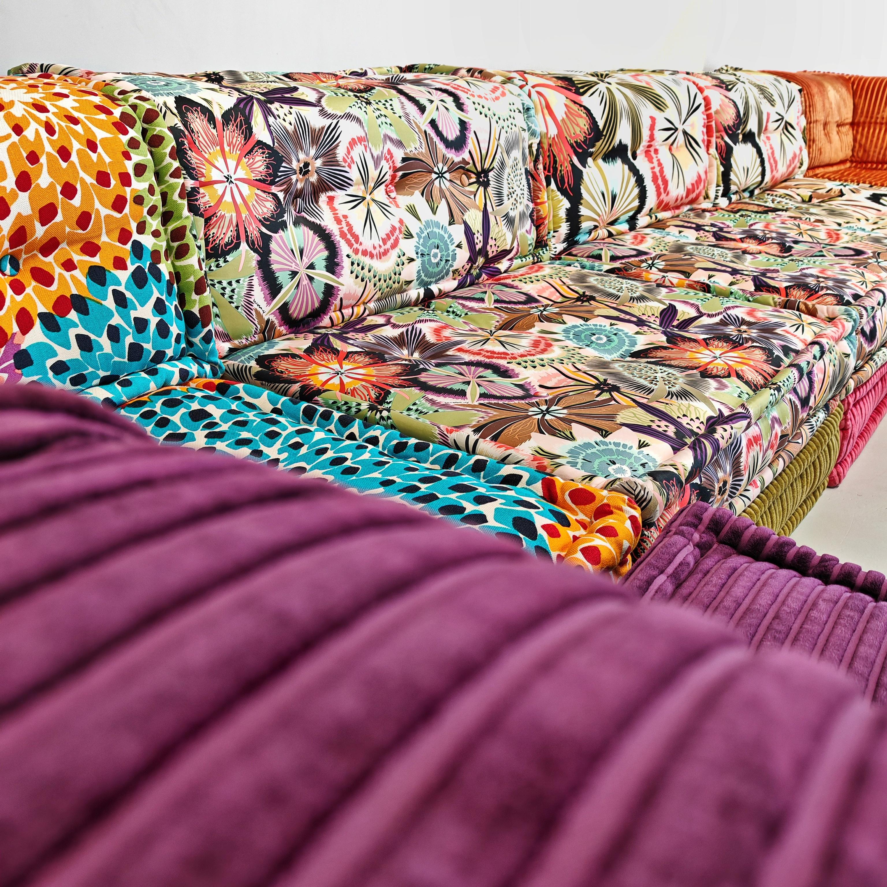 Large Modular Sofa Mah Jong di Roche Bobois 7 seats im Angebot 13