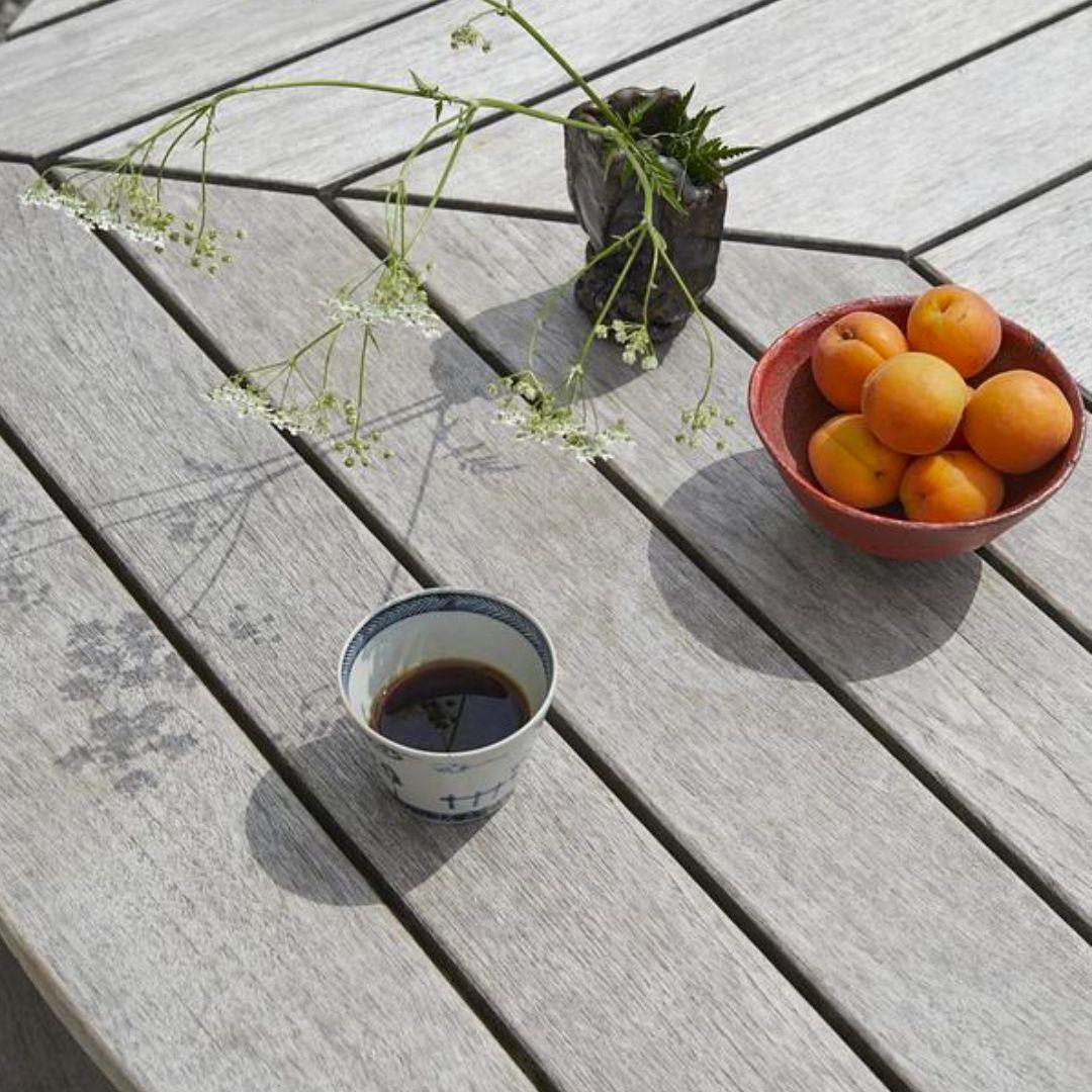 Large Mogens Holmriis Outdoor 'Drachmann 190' Teak Table for Skagerak For Sale 6