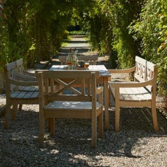 Large Mogens Holmriis Outdoor 'Drachmann 190' Teak Table for FH Outdoor