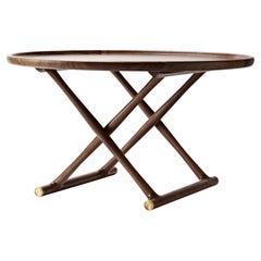 Gran mesa baja egipcia Lassen "ML10097" en aceite de nogal para Carl Hansen & Son