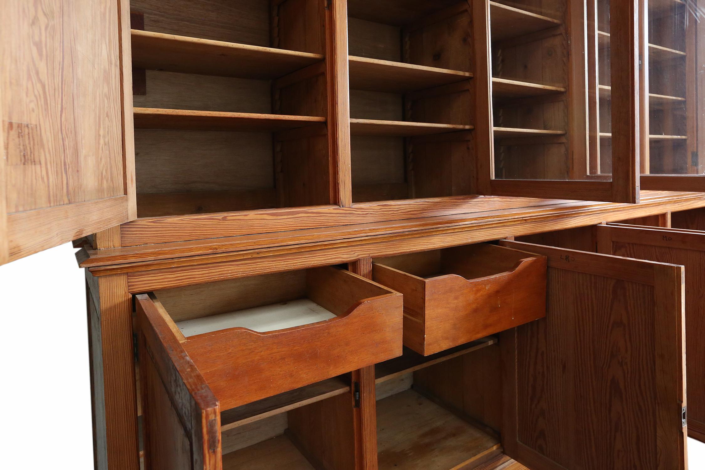 Large Monastery Bookcase, Ca.1870 4