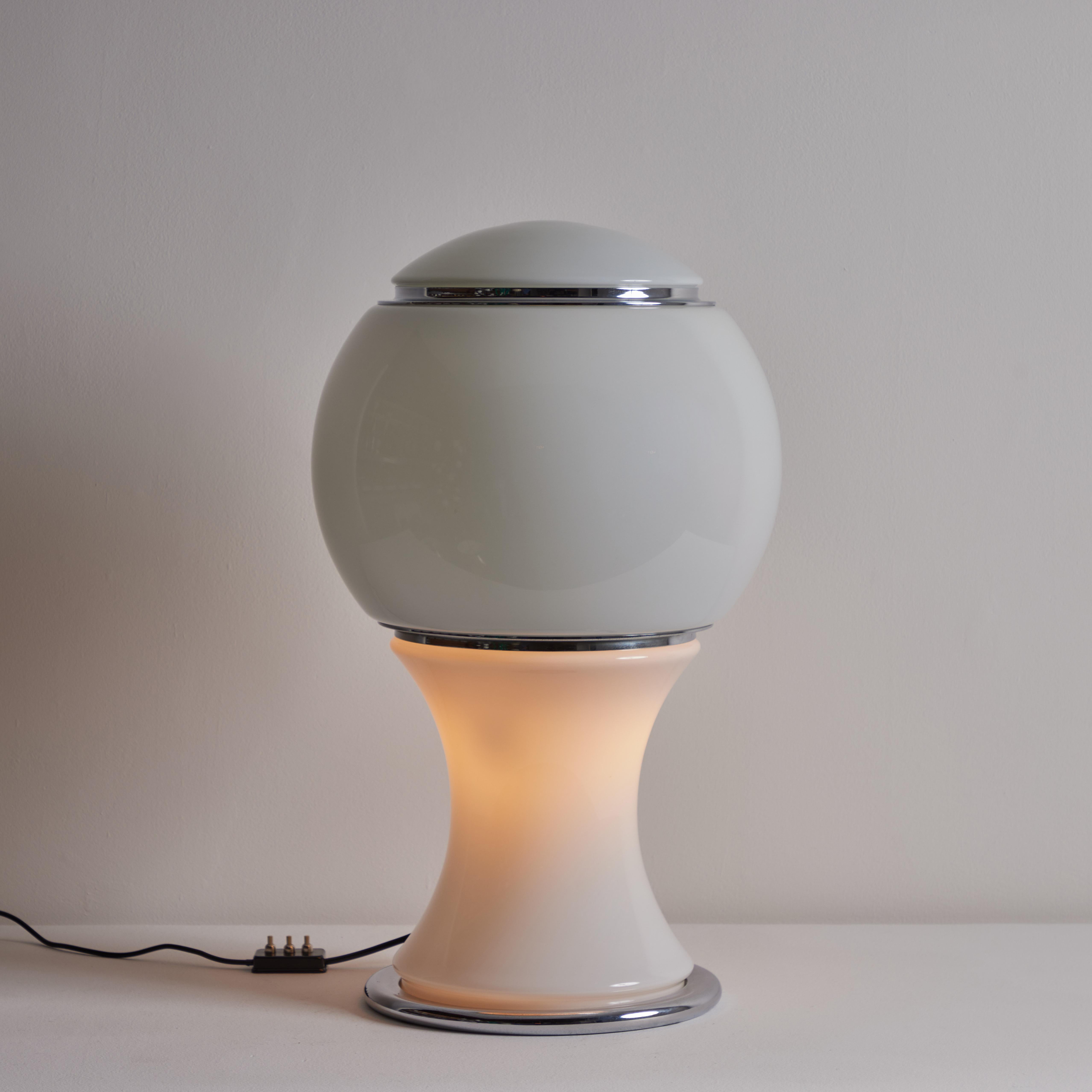italien Grande lampe de bureau Mongolfiera de Gianni Celada pour Fontana Arte en vente