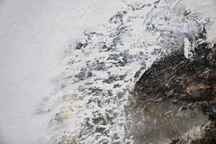 Large Monochromatic Abstract by Thomas George