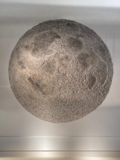 Large Moon Wall Mounted Sculpture by Michel Pichard