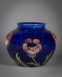 Large Moorcroft Poppy Vase, circa 1930